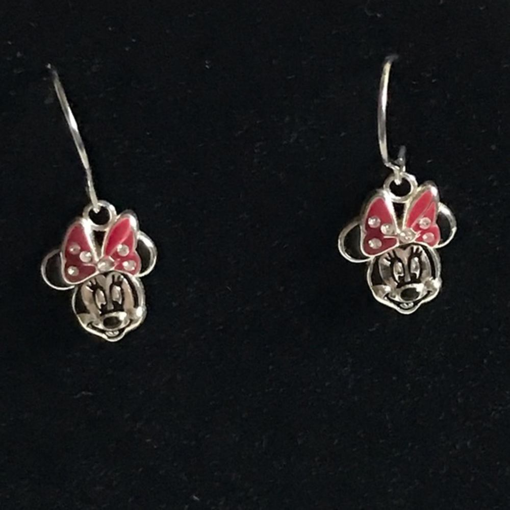 Disney Minnie Mouse Drop Earrings